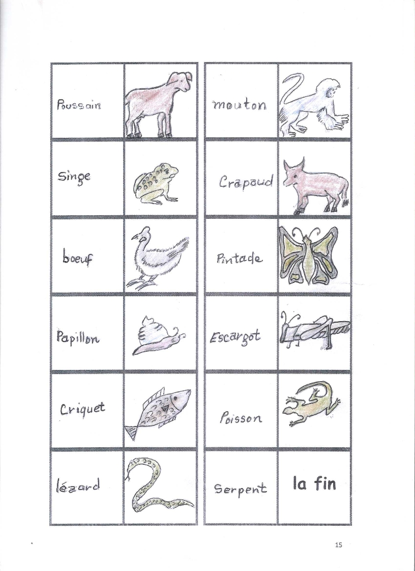 Les animaux